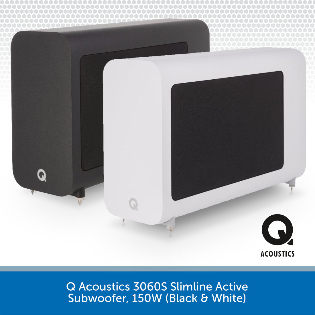 Q Acoustics 3060S Active Subwoofer, 150W | Audio Volt