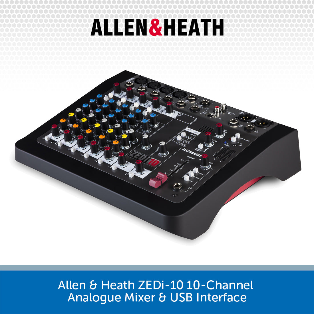 Allen & Heath ZEDi-10 10-Channel Mixer & USB Interface | Audio